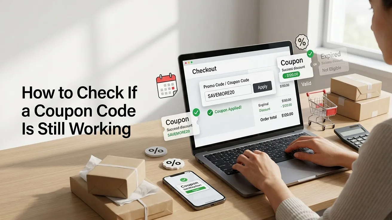 How to Check If a Coupon Code Is Still Working