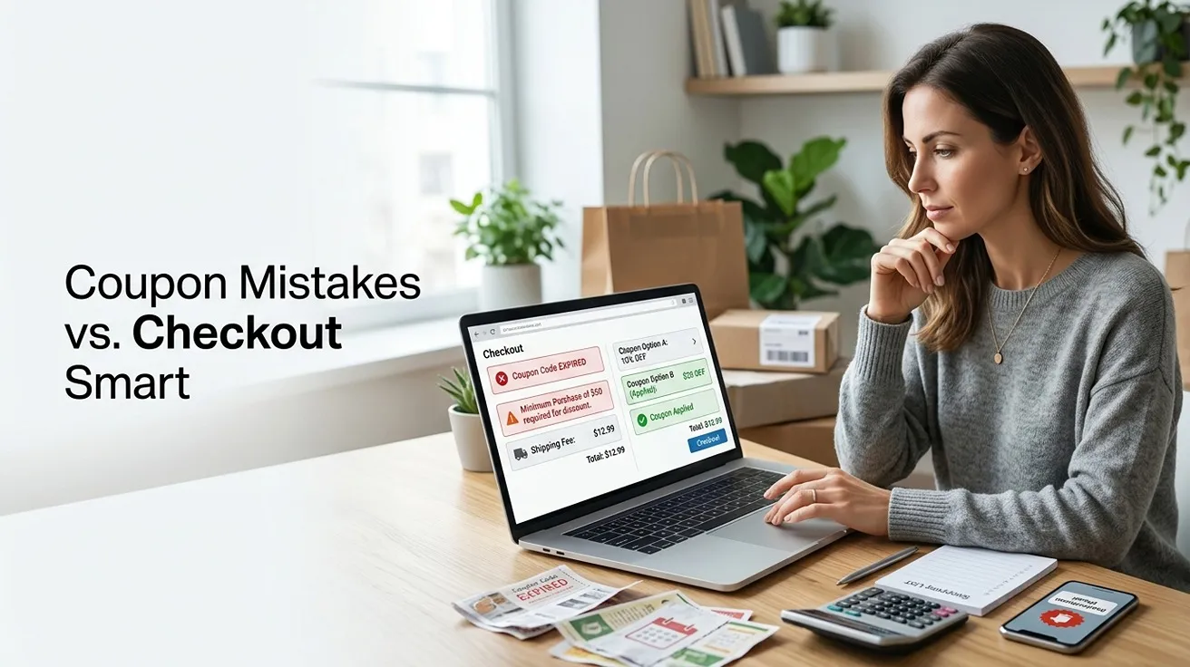 Common Coupon Mistakes That Can Cost You Money